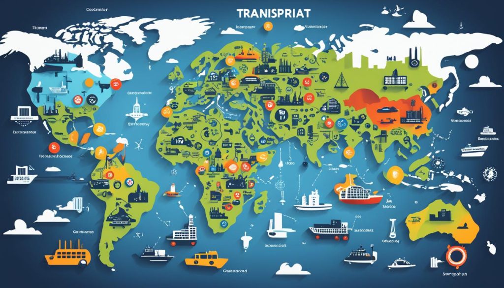Global Manufacturing Hubs Map
